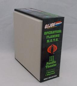 Flaming M.O.T.H.  Pacific Theater G.I. Joe Collector's Club Display Box