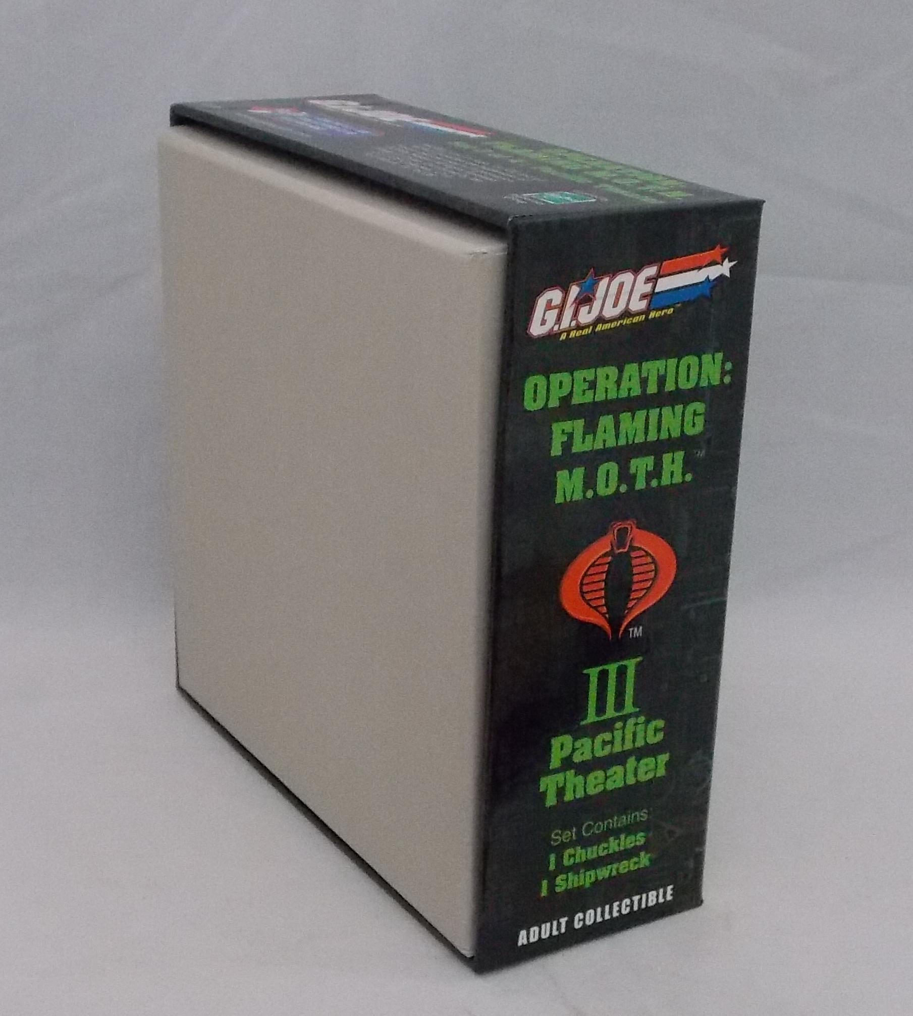 Flaming M.O.T.H.  Pacific Theater G.I. Joe Collector's Club Display Box