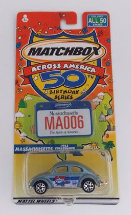 Matchbox Across America Massachusetts 50th Anniversary Die Cast Vehicle