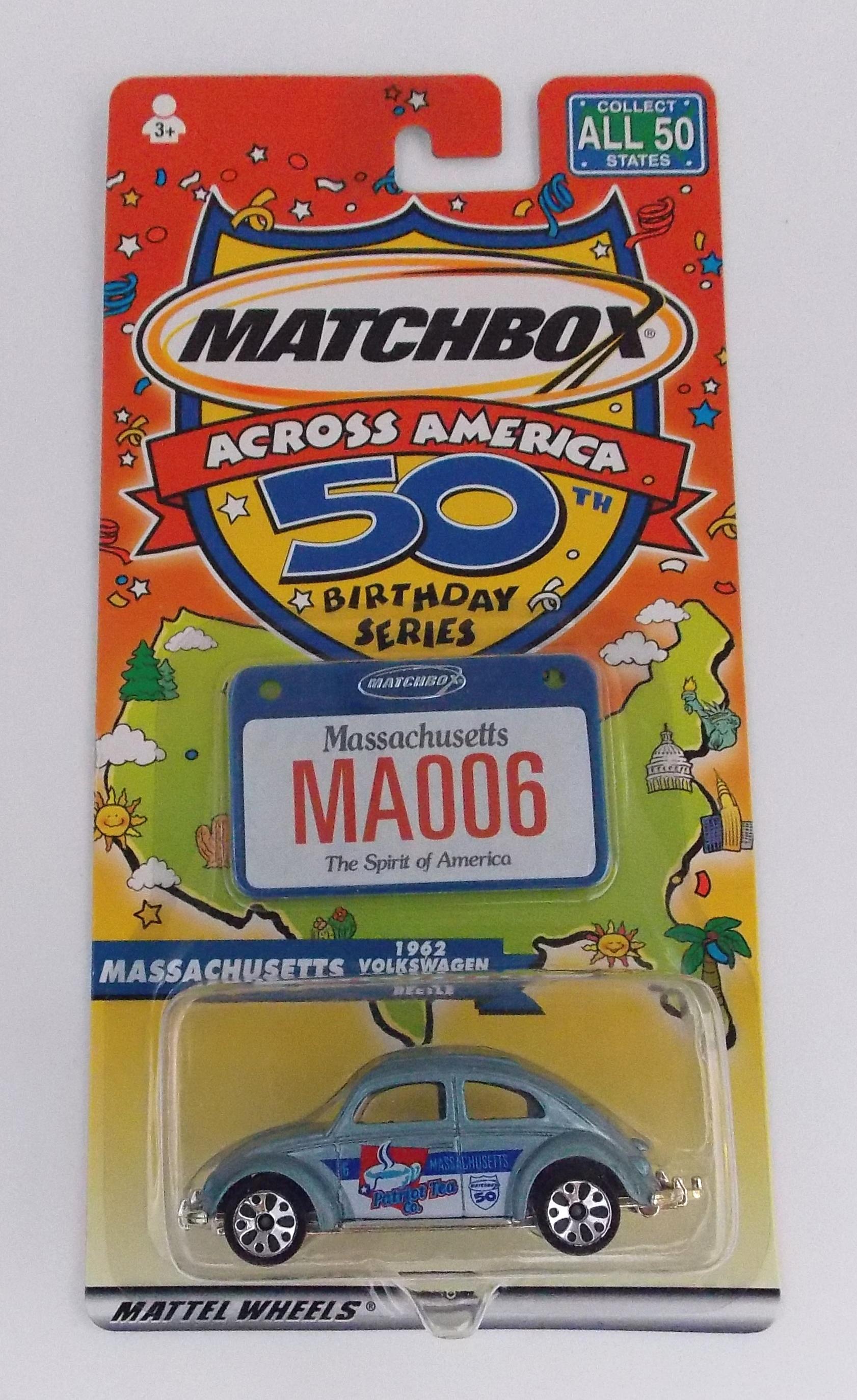 Matchbox Across America Massachusetts 50th Anniversary Die Cast Vehicle