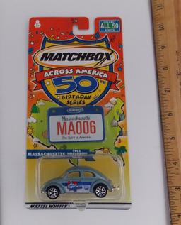 Matchbox Across America Massachusetts 50th Anniversary Die Cast Vehicle