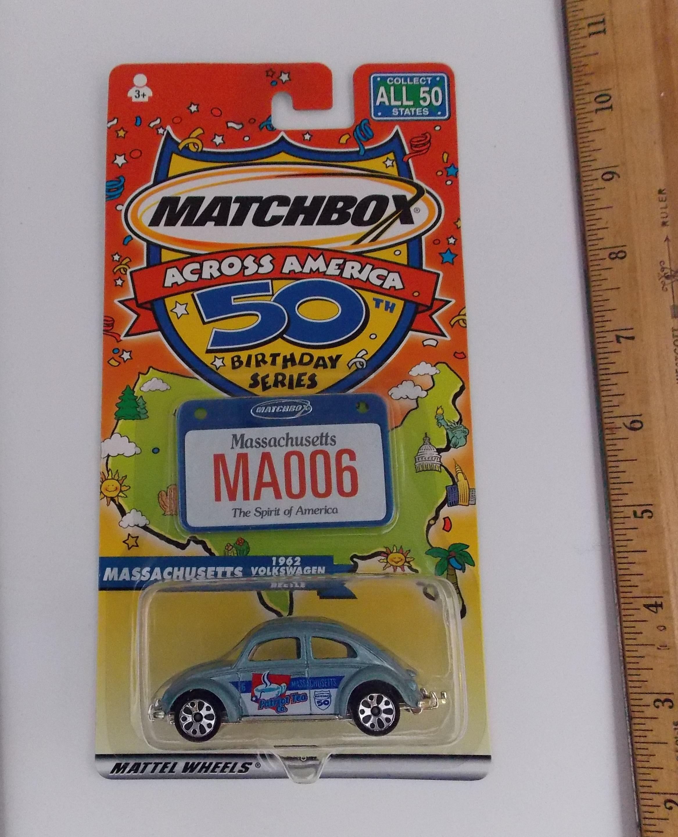 Matchbox Across America Massachusetts 50th Anniversary Die Cast Vehicle