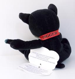 Meanie Beanies Digger The Snottish Terrier Plush Novelty Beanie Baby Stuffed Doll