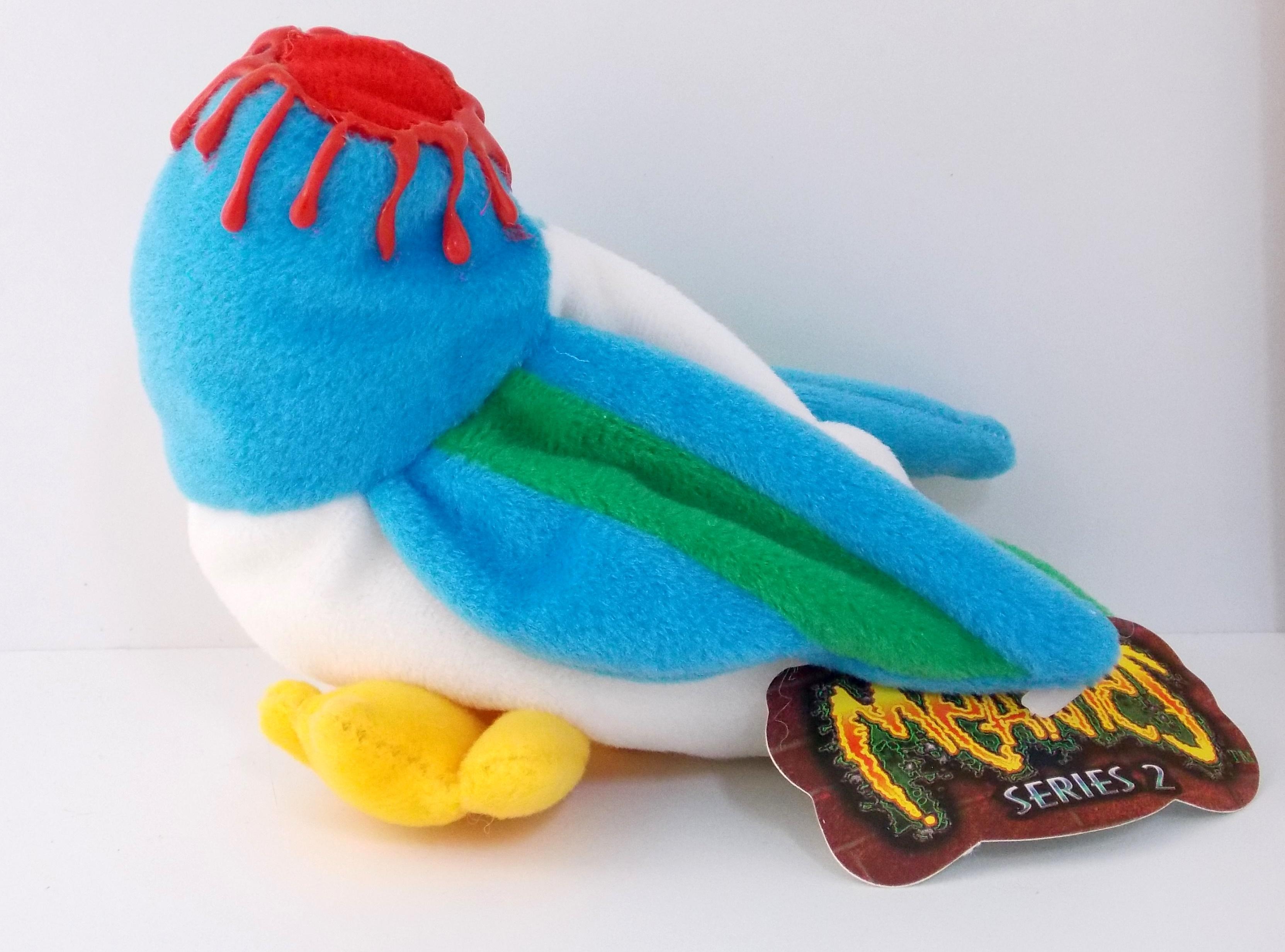 Meanie Beanies Donnie Didnt Duck Plush Novelty Beanie Baby Stuffed Doll