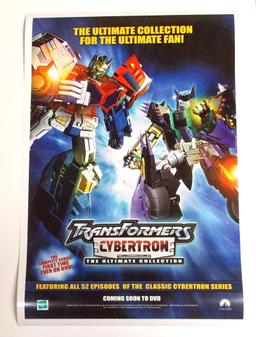 Transformers Animated "Transform and Roll Out" 2008 Botcon Convention Promo Poster