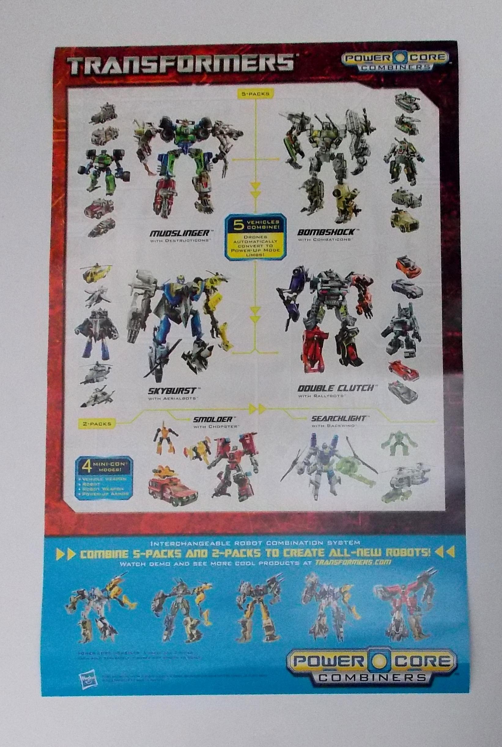 Power Core Combiners Convention Promo Poster