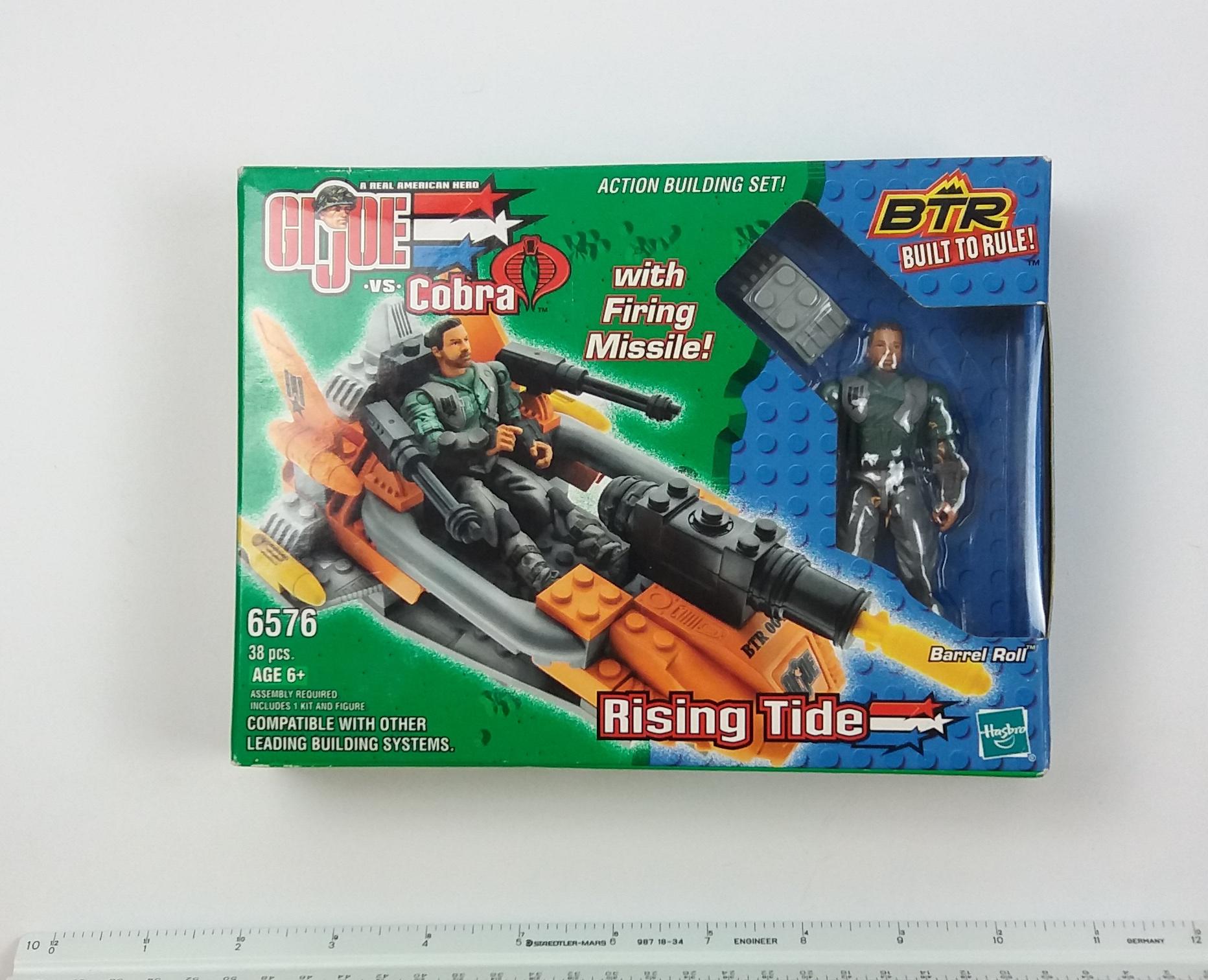 Rising Tide BTR 6576 Built to Rule Buildable GI Joe Action Figure & Vehicle