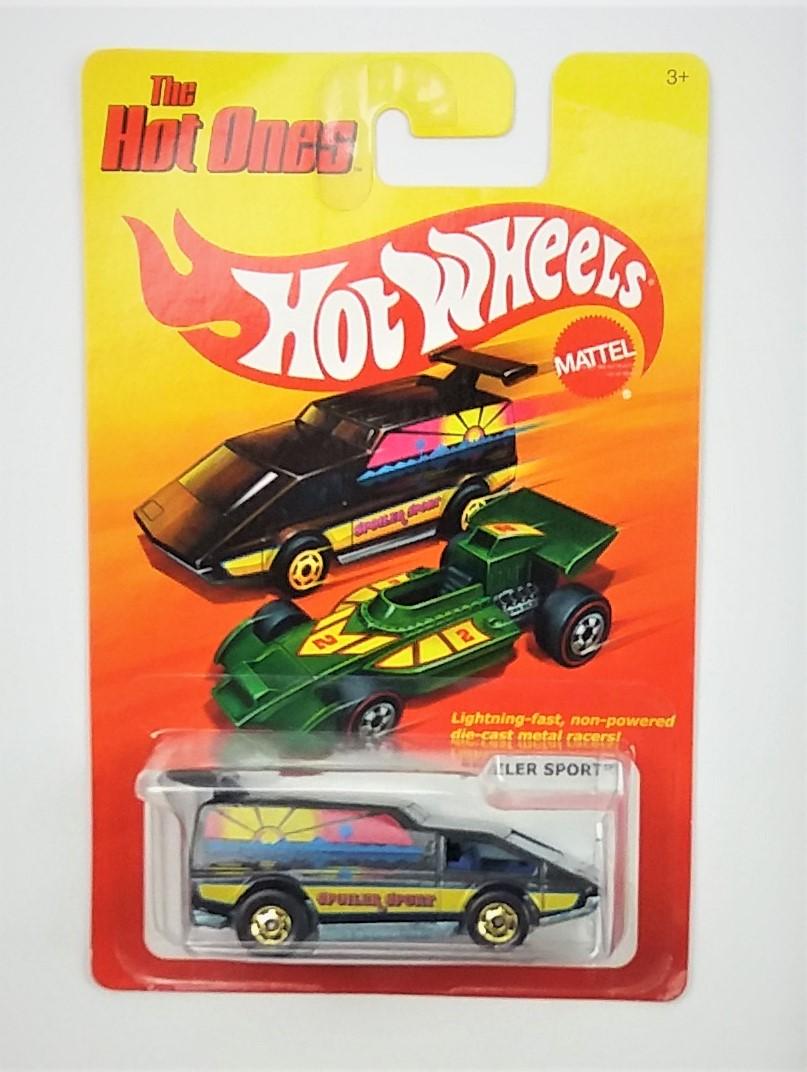 2011 Spoiler Sport Black Hot Wheels The Hot Ones Collectible Diecast Car