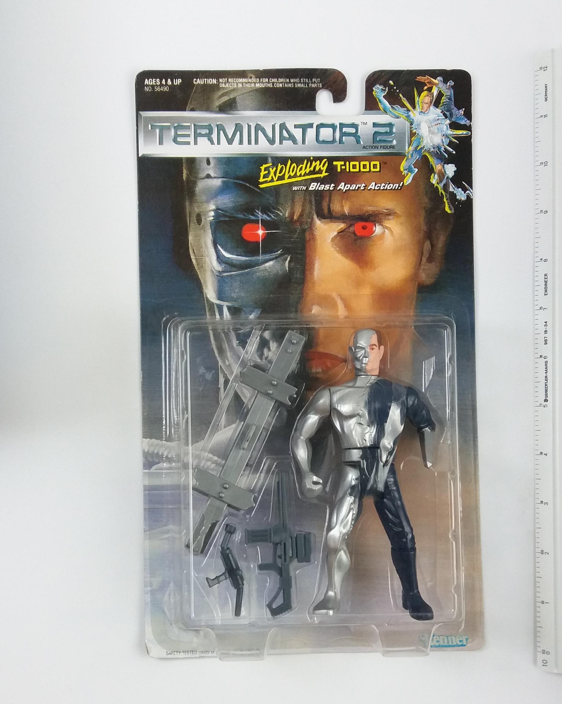Terminator 2 Exploding T-1000 Action Figure MOSC