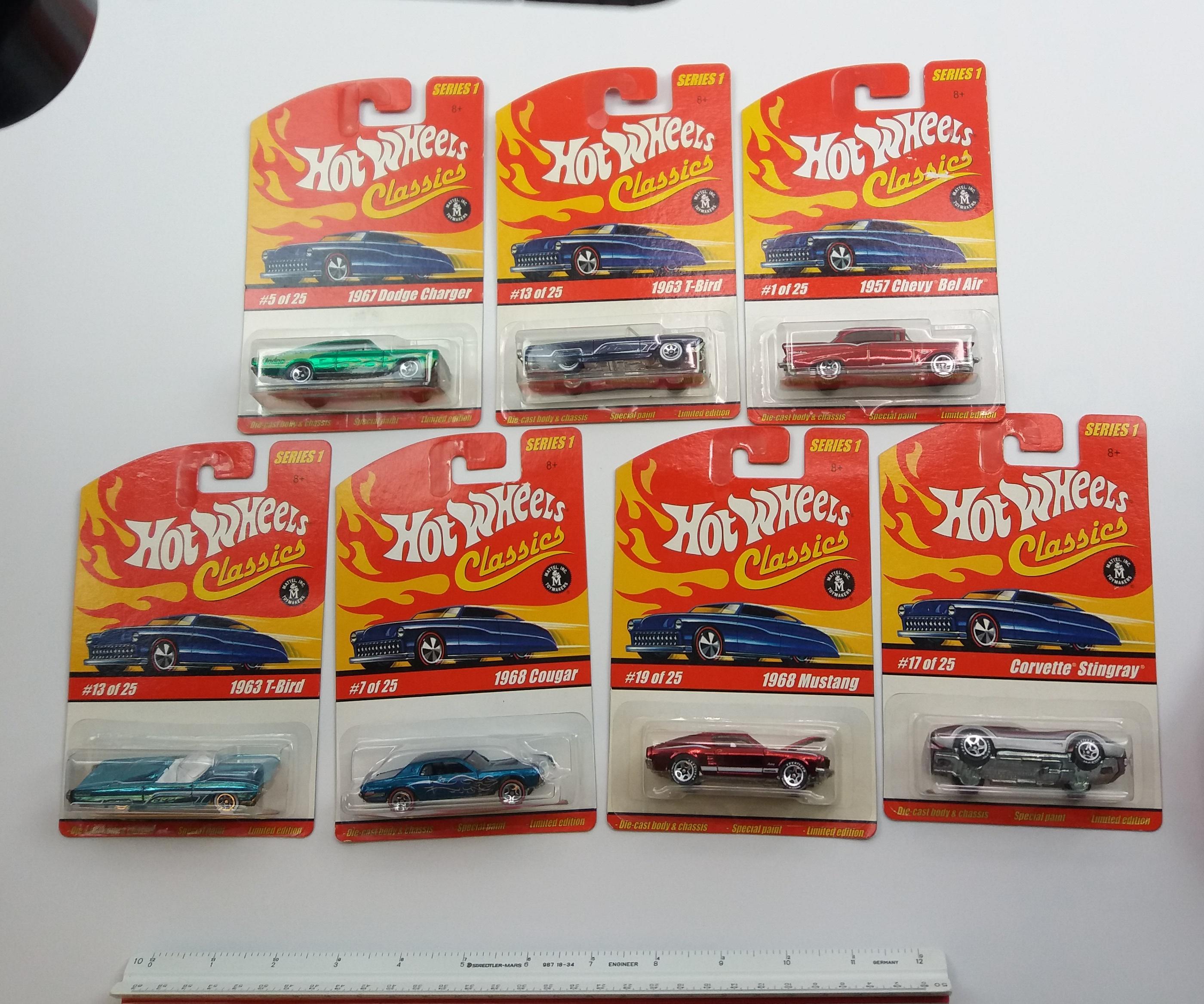 Hot Wheels Classics Series 1 2004 Collectible Diecast Car Grouping