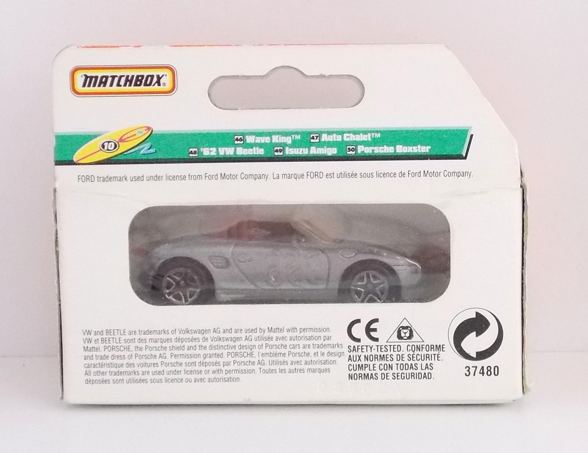 Matchbox Porsche Boxster 50th Anniversary Die Cast Vehicle