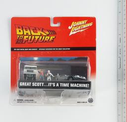 Johnny Lightning Back to the Future Delorean & Van Diecast Car Set