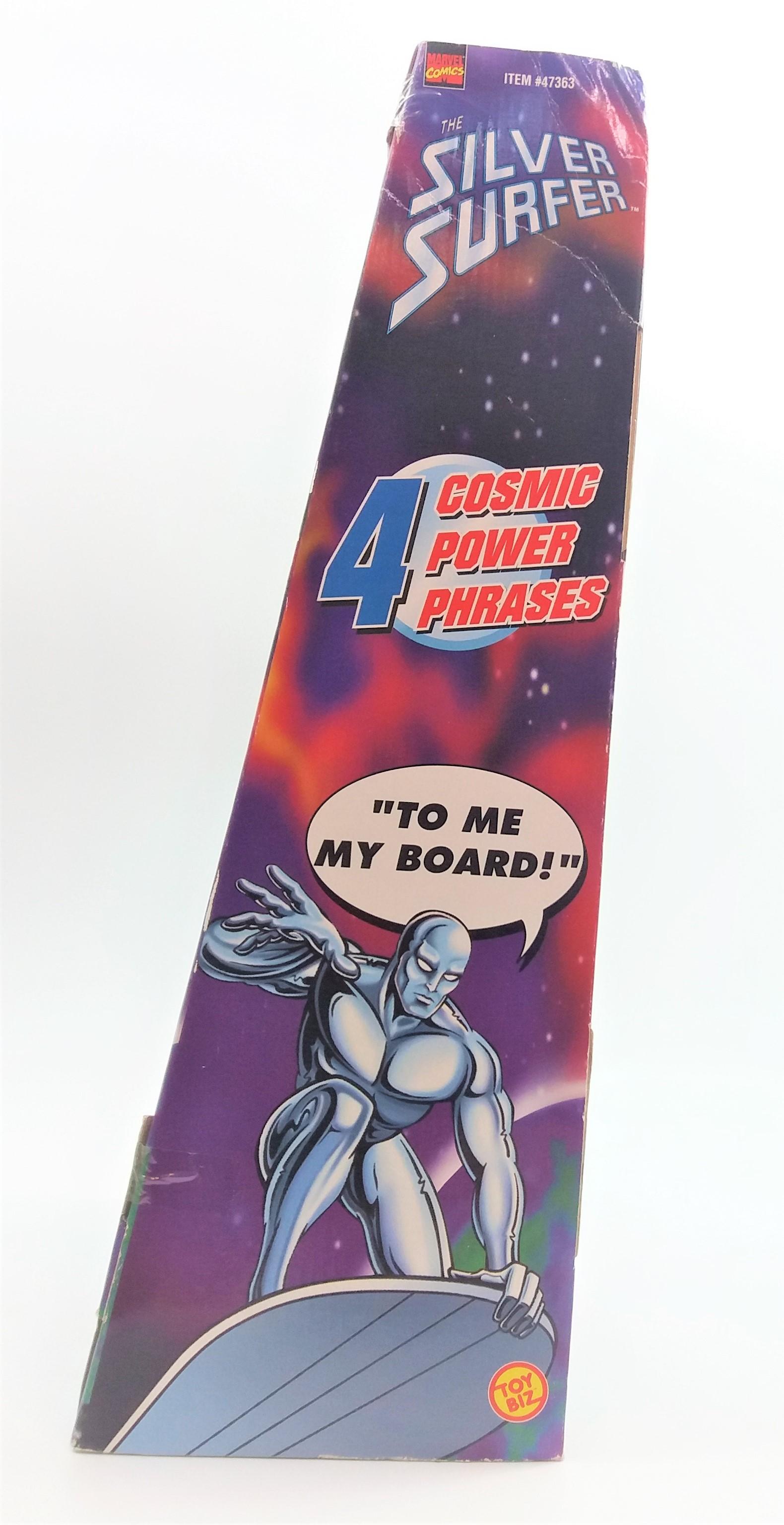 Electronc Talking Silver Surfer 16" Toy Biz Action Figure