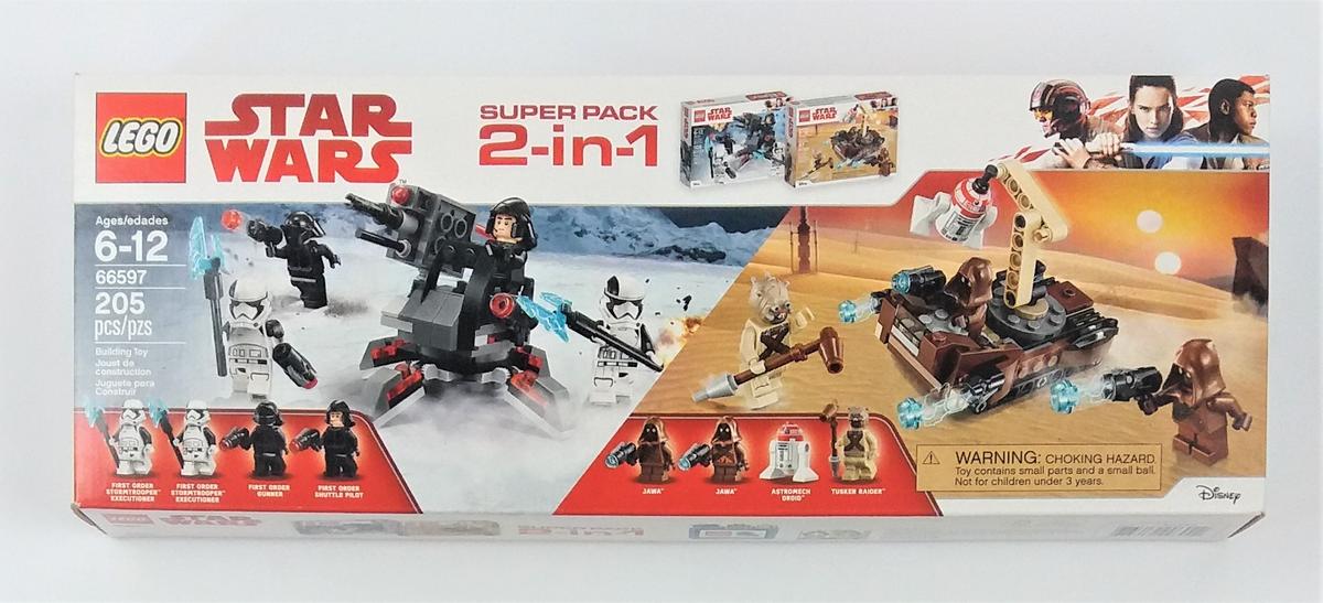 Star Wars Lego 66597 Super Pack 2  In 1 205 Piece Building Block Set