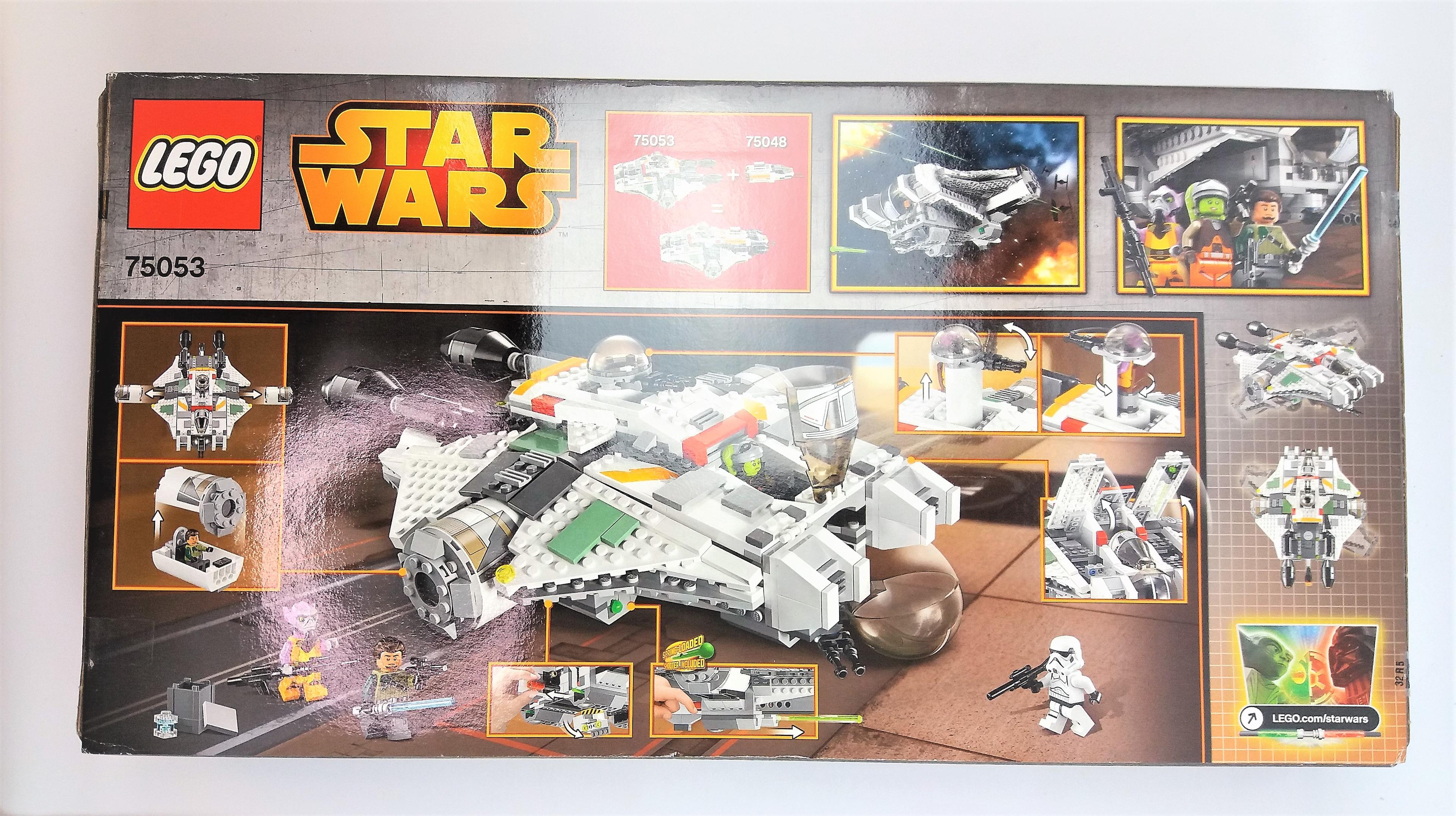 Star Wars Lego 75053 The Ghost 929 Piece Building Block Set