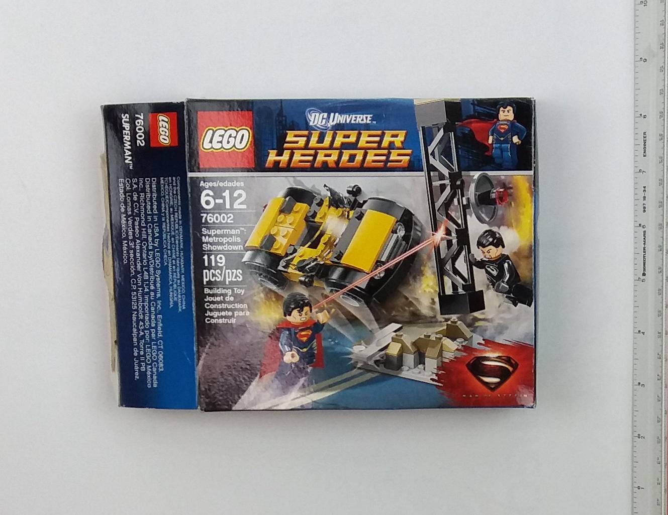 Star Wars Lego 76002 Superman Metropolis Showdown BOX ONLY