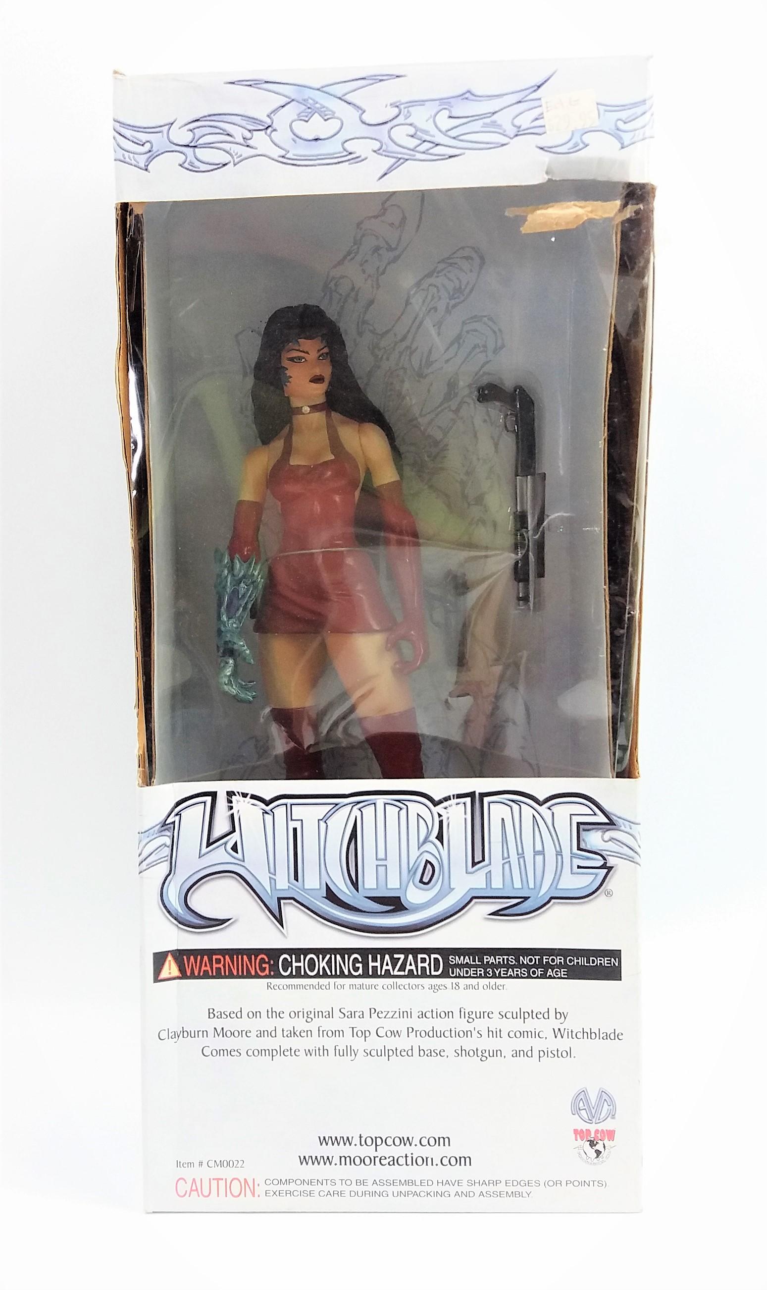 Witchblade Sara Pezzini in Red Dress Moore Action Collectibles 12" Vinyl Statue Figure