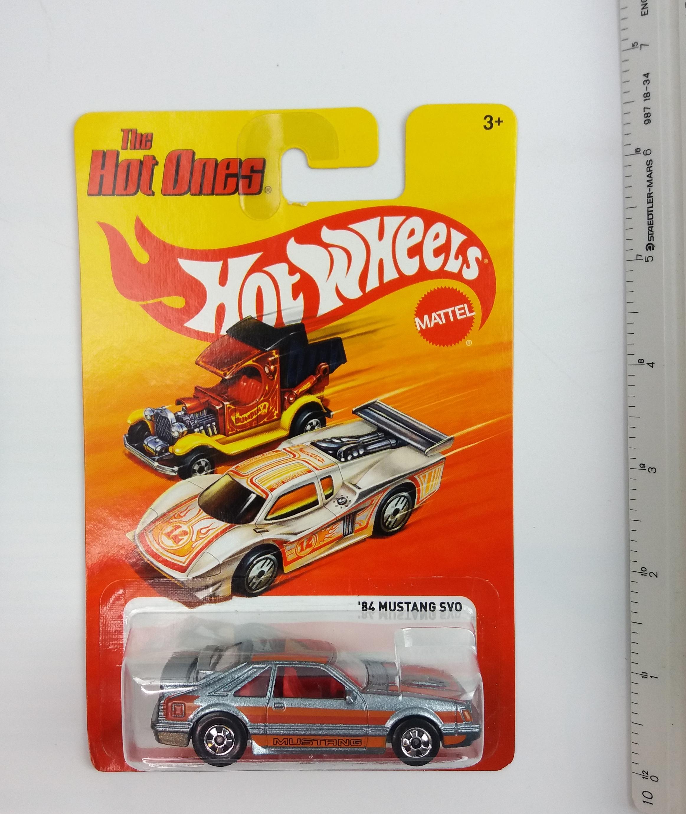 2011 '84 Mustang SVO Hot Wheels The Hot Ones Collectible Diecast Car