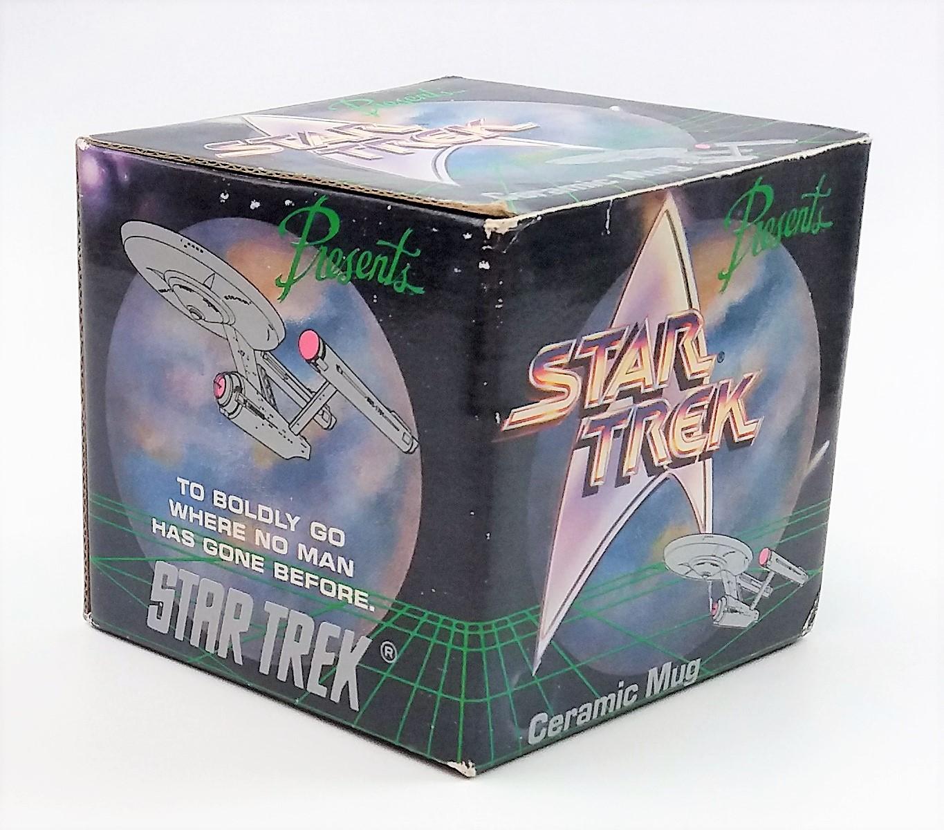 1991 Star Trek Mr. Spock Ceramic Mug - Hamilton Gifts Presents in Original Box