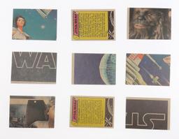 1977 Star Wars Topps Trading Cards Grouping