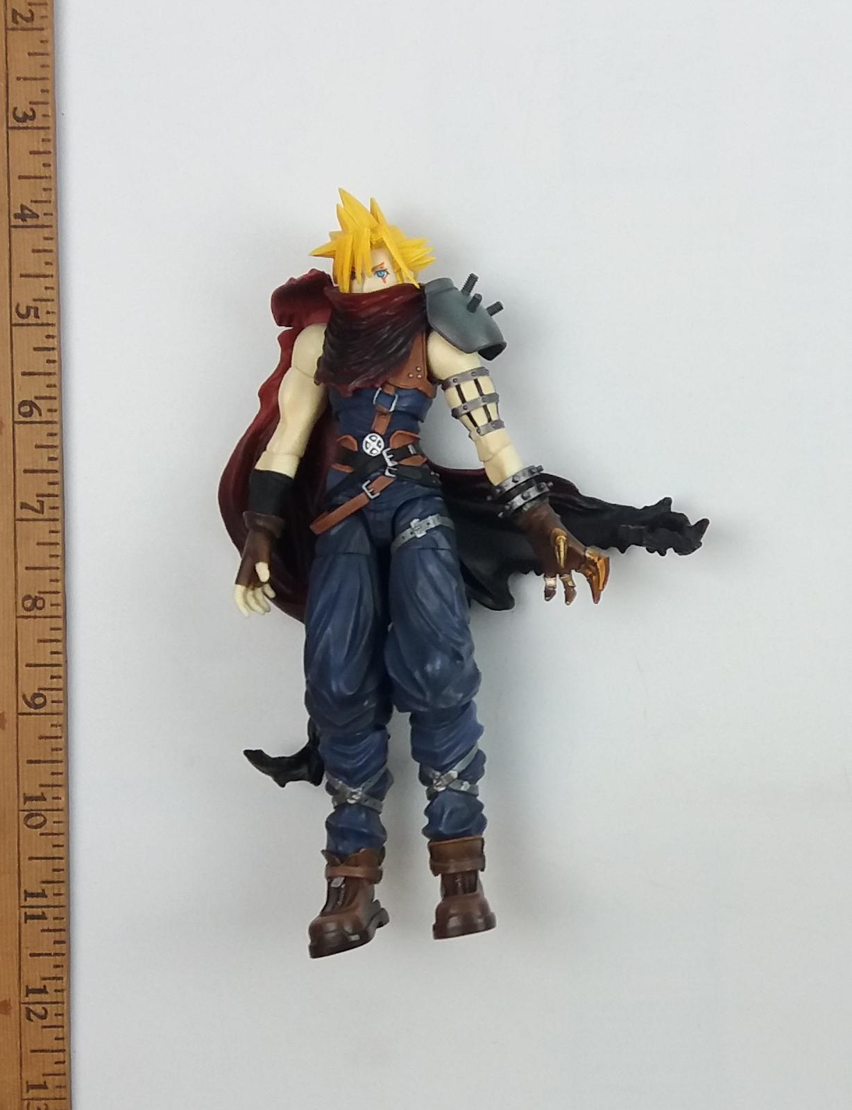 Disney Kingdom Hearts Play Arts Vol 2 Cloud Strife 7" Action Figure