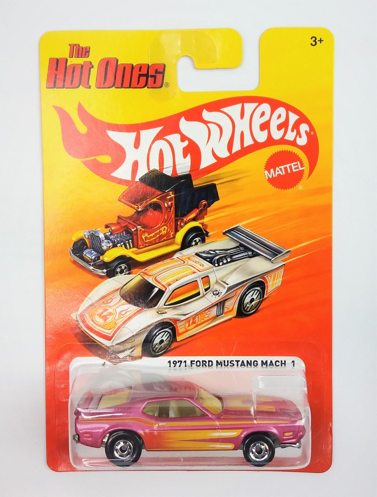 2011 1971 Ford Mustang Mach 1 Hot Wheels The Hot Ones Collectible Diecast Car