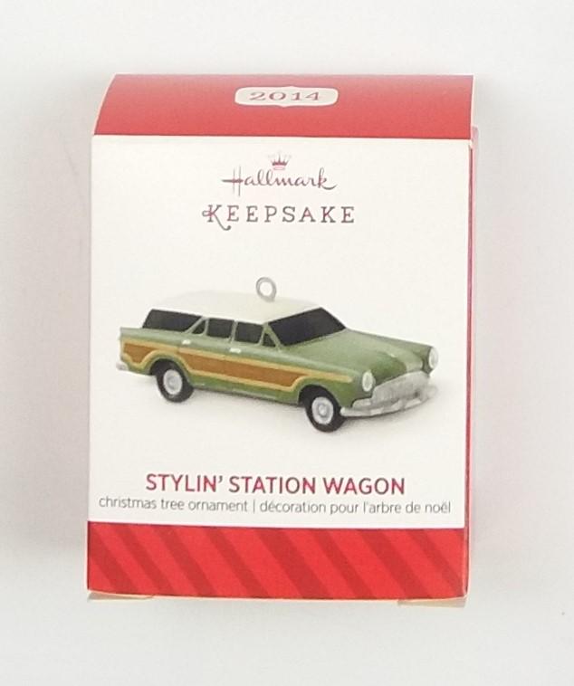 2014 Stylin Station Wagon Hallmark Keepsake Ornament