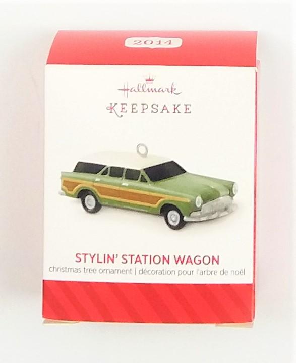 2014 Stylin Station Wagon Hallmark Keepsake Ornament