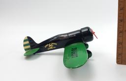 John Deere Limited Edition Diecast Propeller Plane Bank