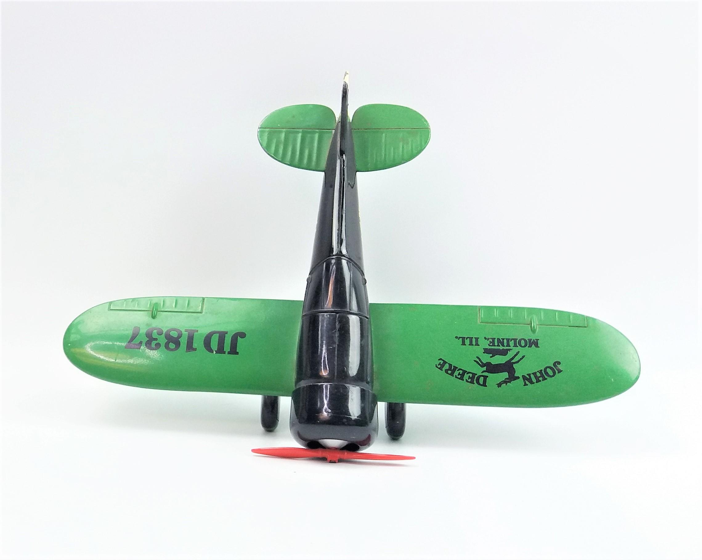 John Deere Limited Edition Diecast Propeller Plane Bank