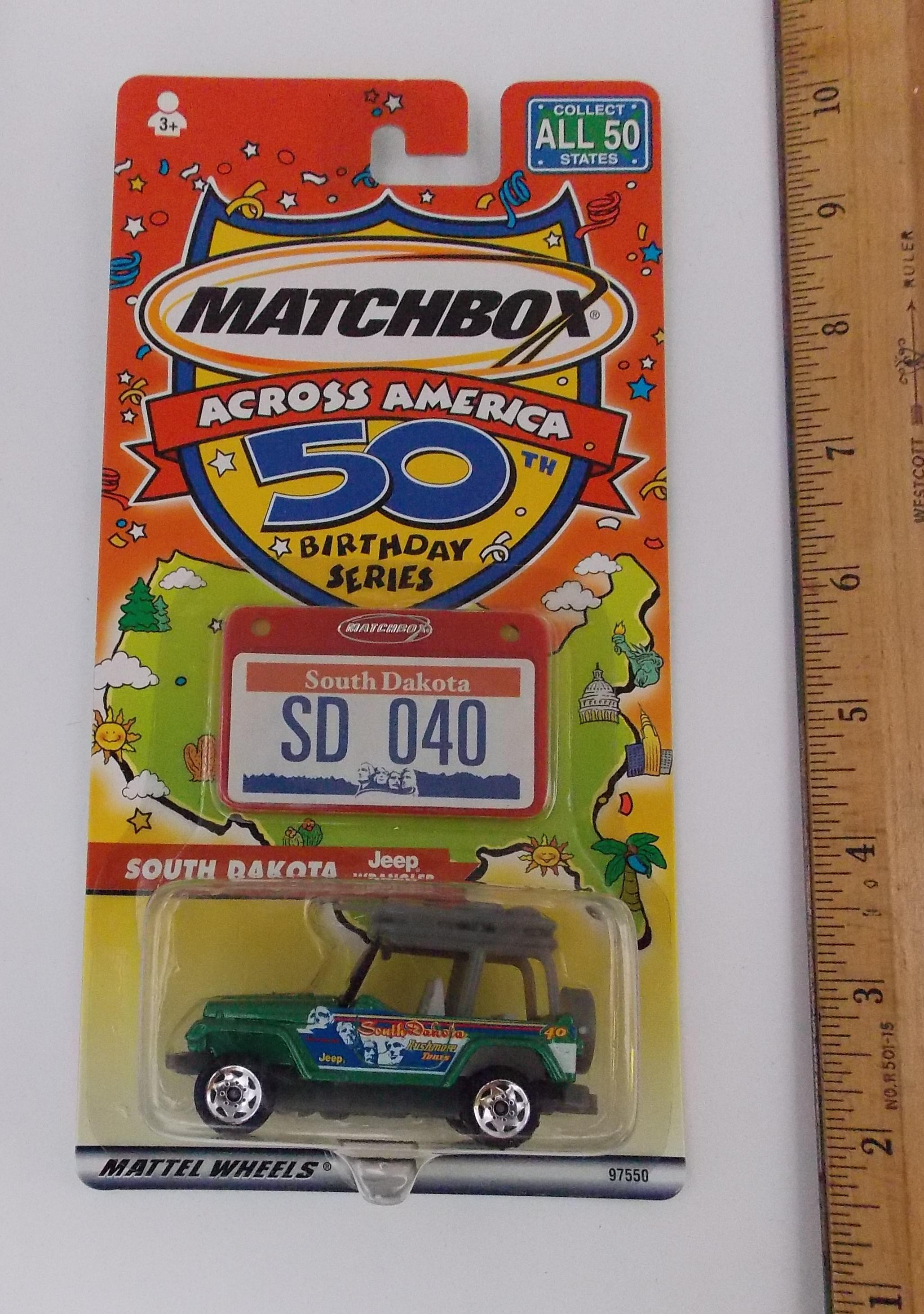 Matchbox Across America South Dakota 50th Anniversary Die Cast Vehicle