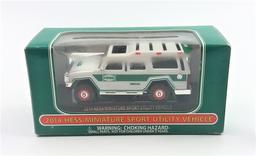 2014 Miniature Sort Utility Vehicle Hess Truck Collectible in Packaging