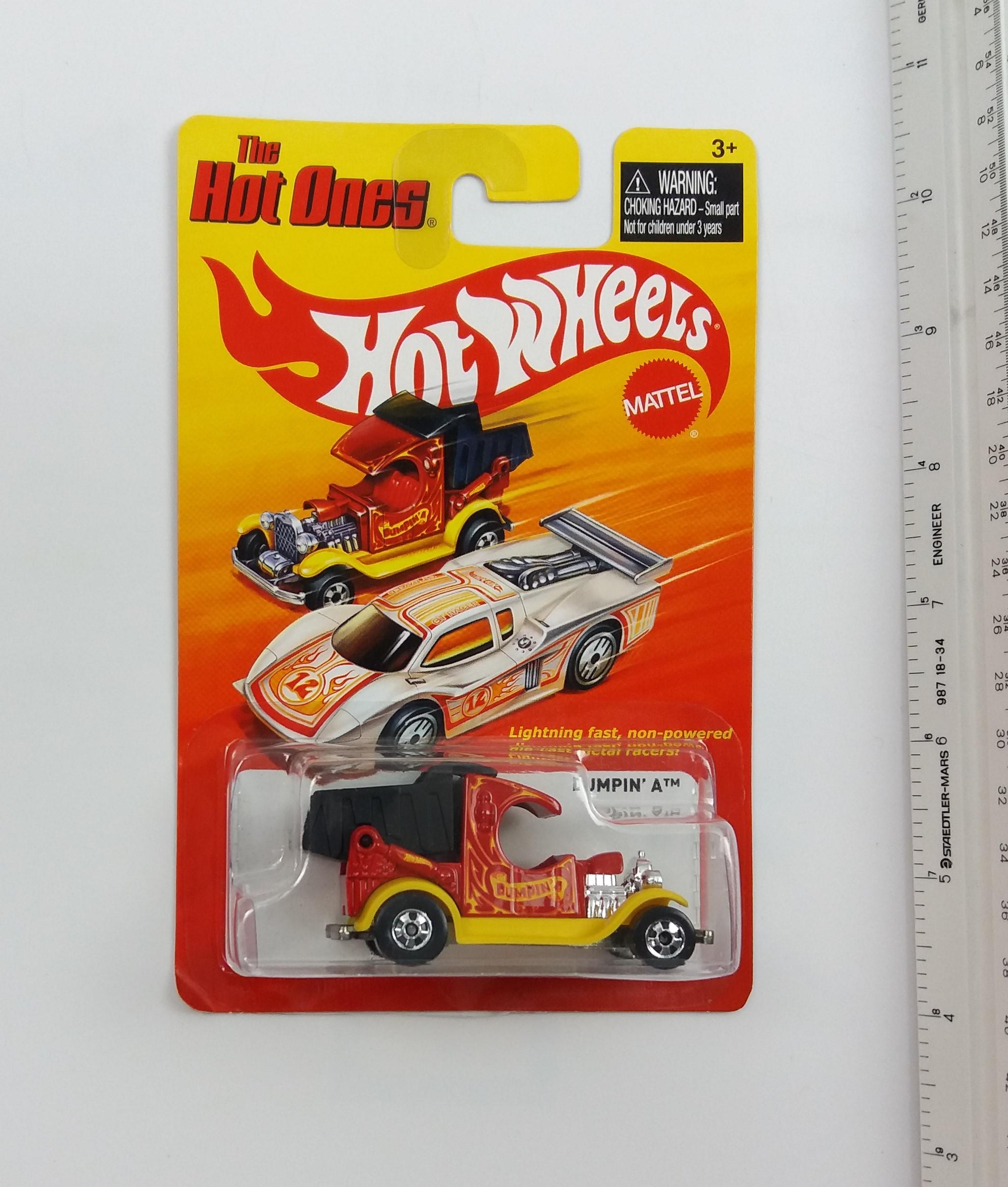 2011 Dumpin' A Red Hot Wheels The Hot Ones Collectible Diecast Car
