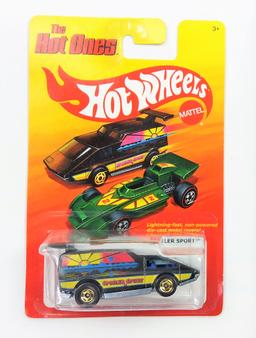 2011 Spoiler Sport Black Hot Wheels The Hot Ones Collectible Diecast Car