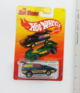 2011 Spoiler Sport Black Hot Wheels The Hot Ones Collectible Diecast Car