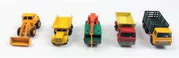 Vintage Lesney Diecast Vehicle Grouping