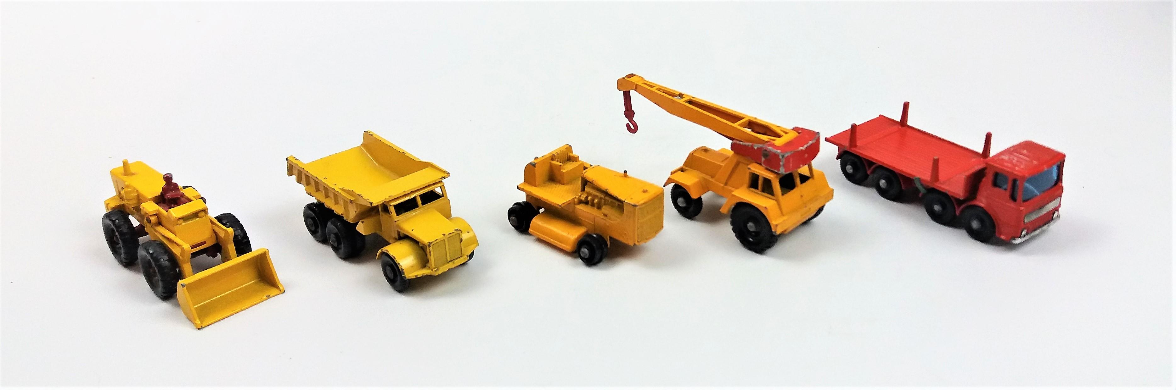 Vintage Lesney Diecast Vehicle Grouping