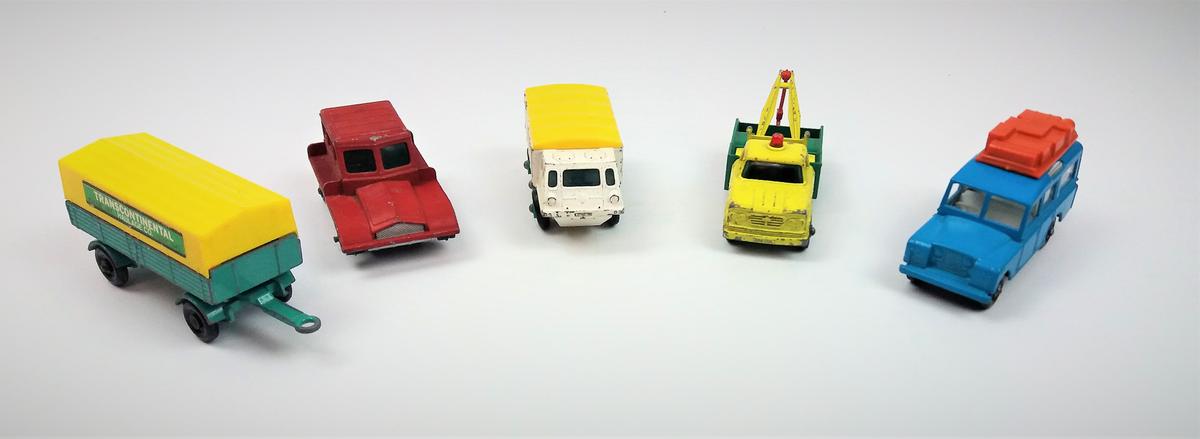 Vintage Lesney Diecast Vehicle Grouping