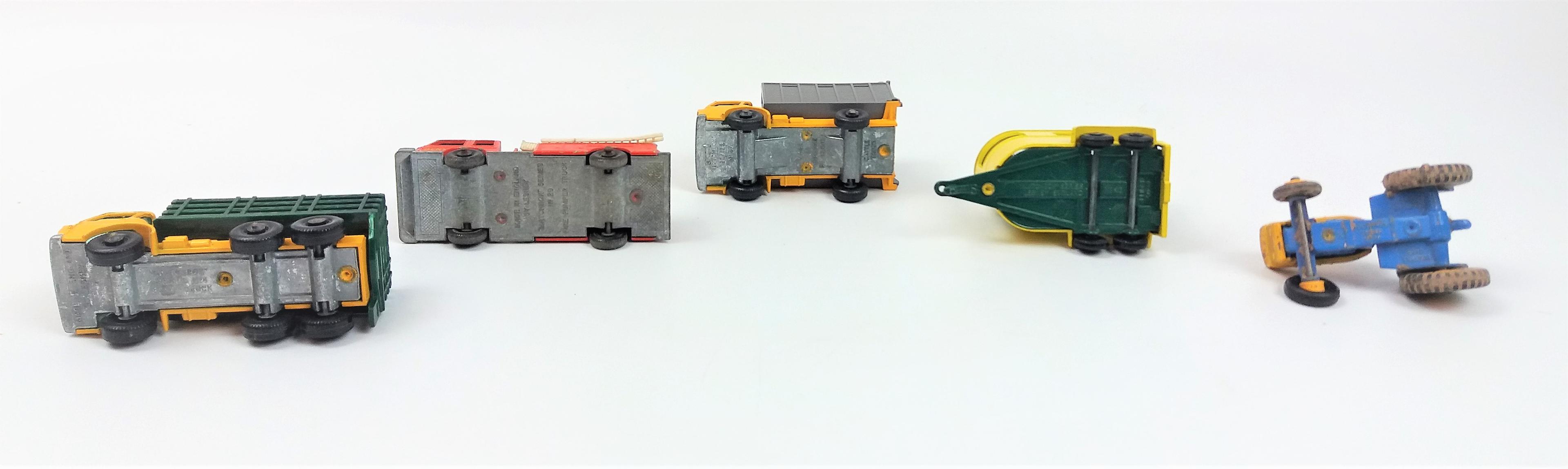 Vintage Lesney Diecast Vehicle Grouping