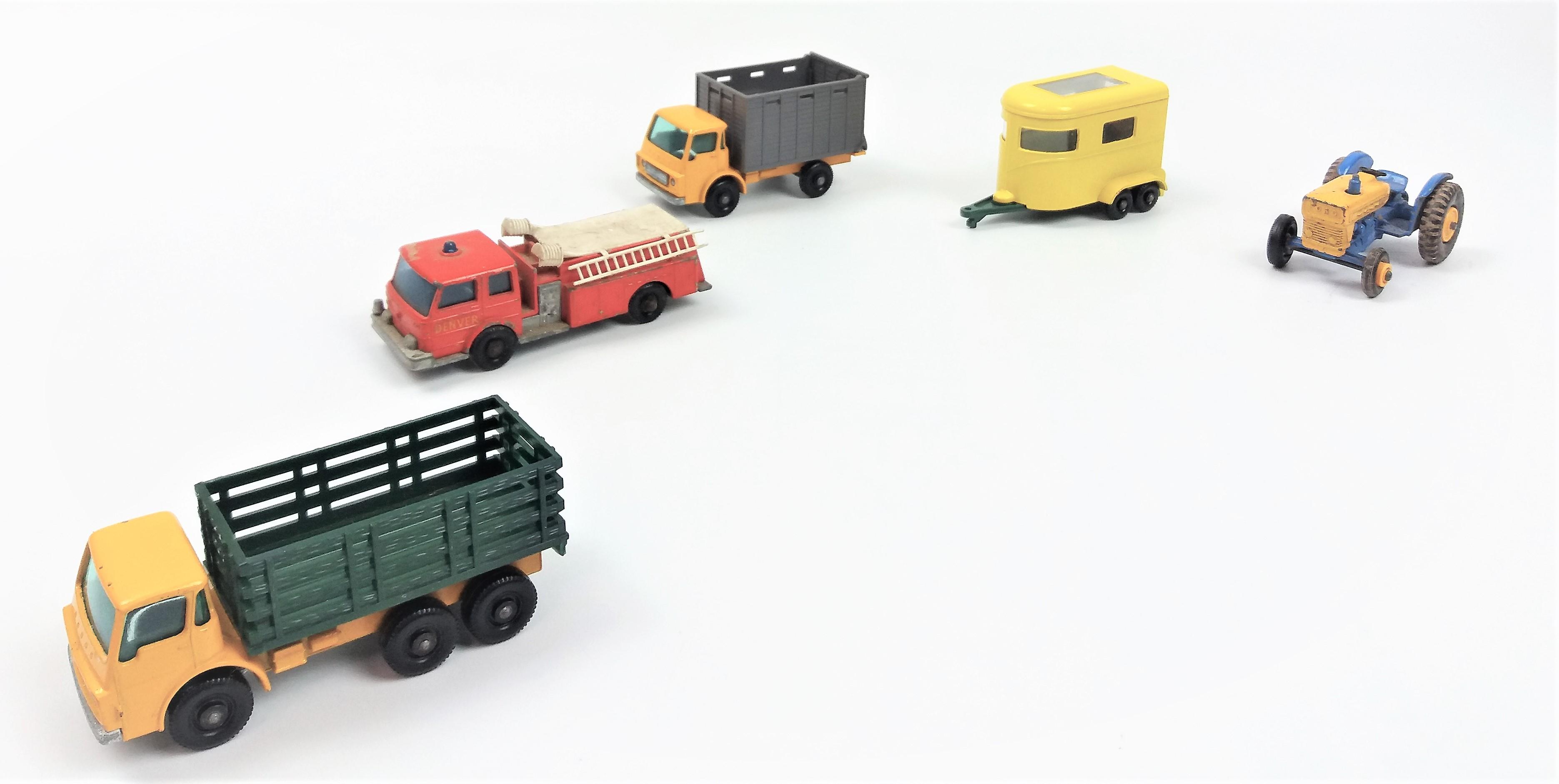 Vintage Lesney Diecast Vehicle Grouping