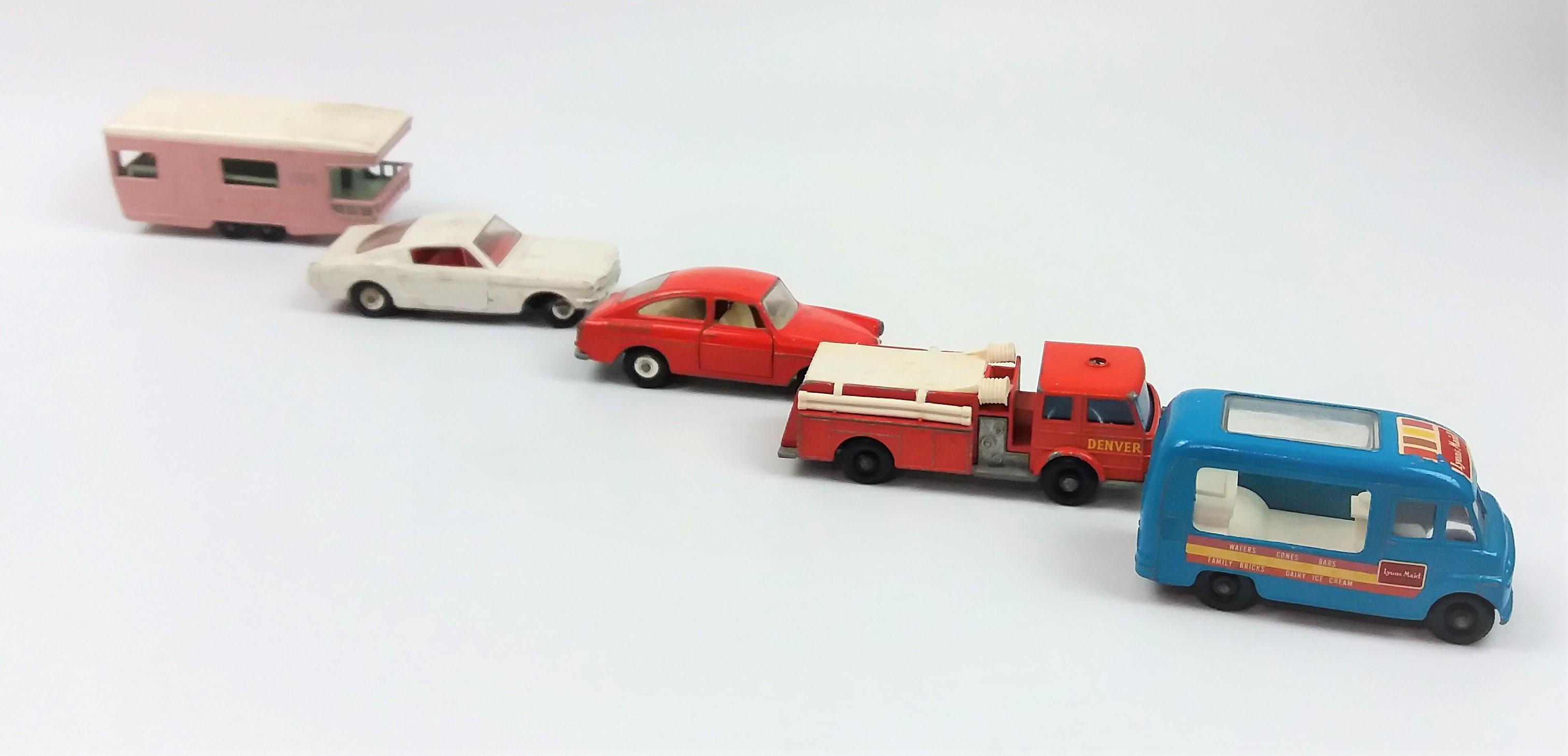 Vintage Lesney Diecast Vehicle Grouping