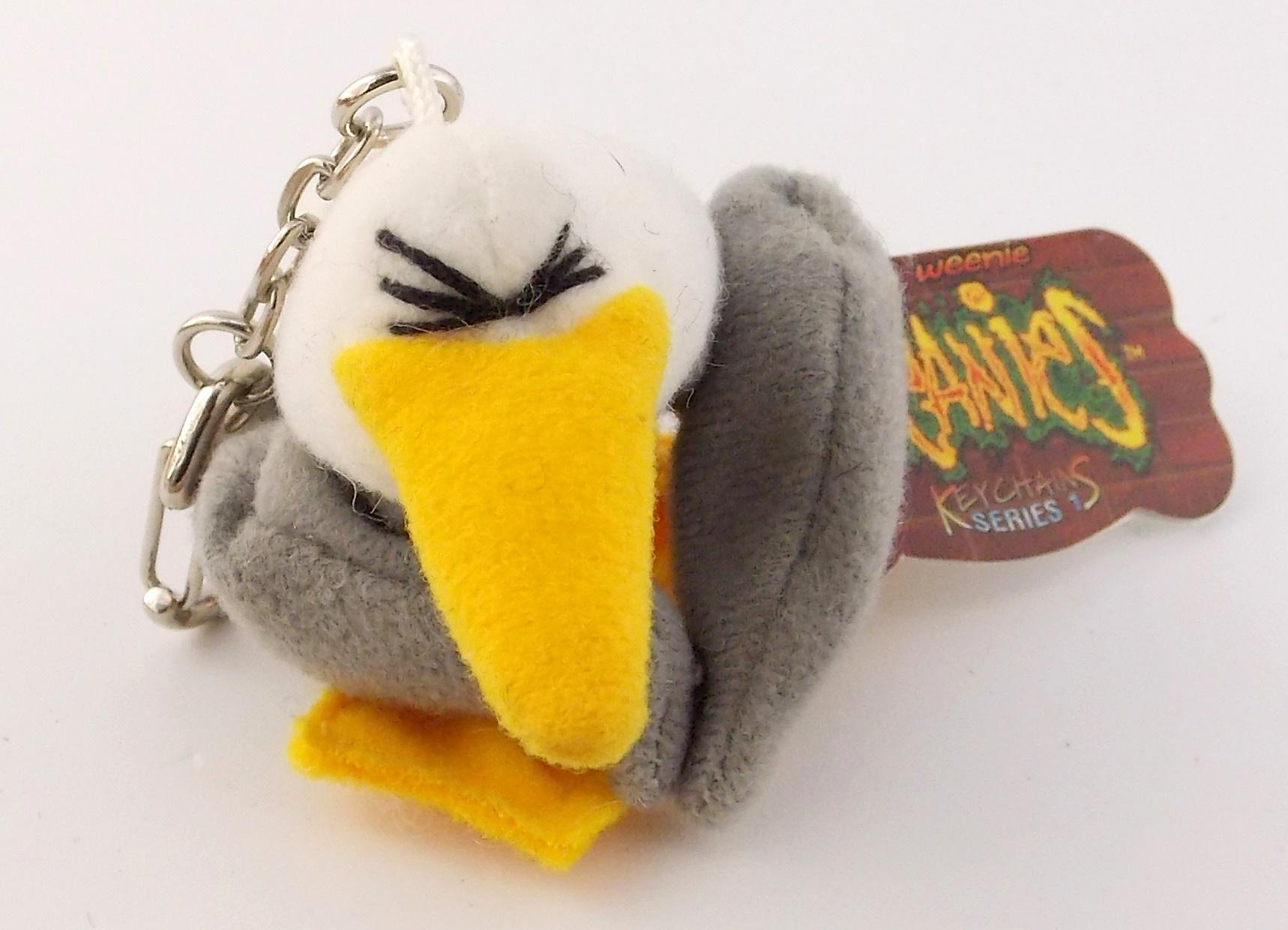 Meanie Beanies Peter Gotta Pee Gull Keychain