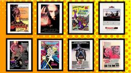 (8) Action/Superhero Comic Books