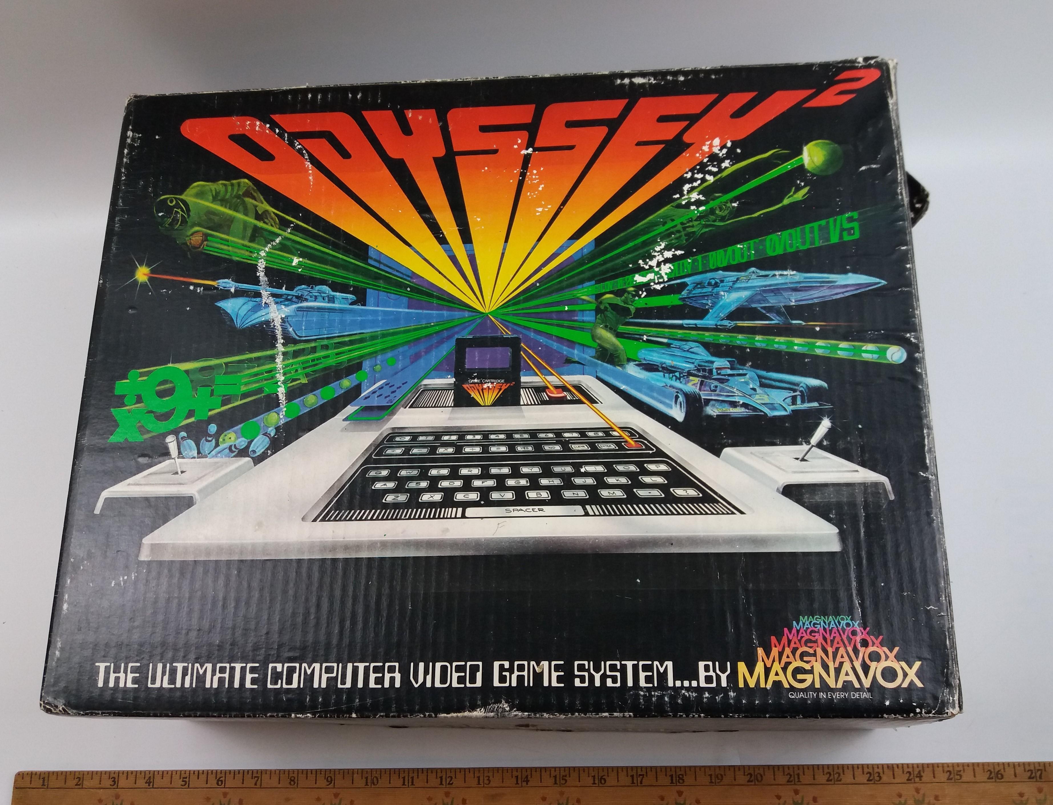 Vintage 1978 Magnavox Odyssey 2 Gaming Console System
