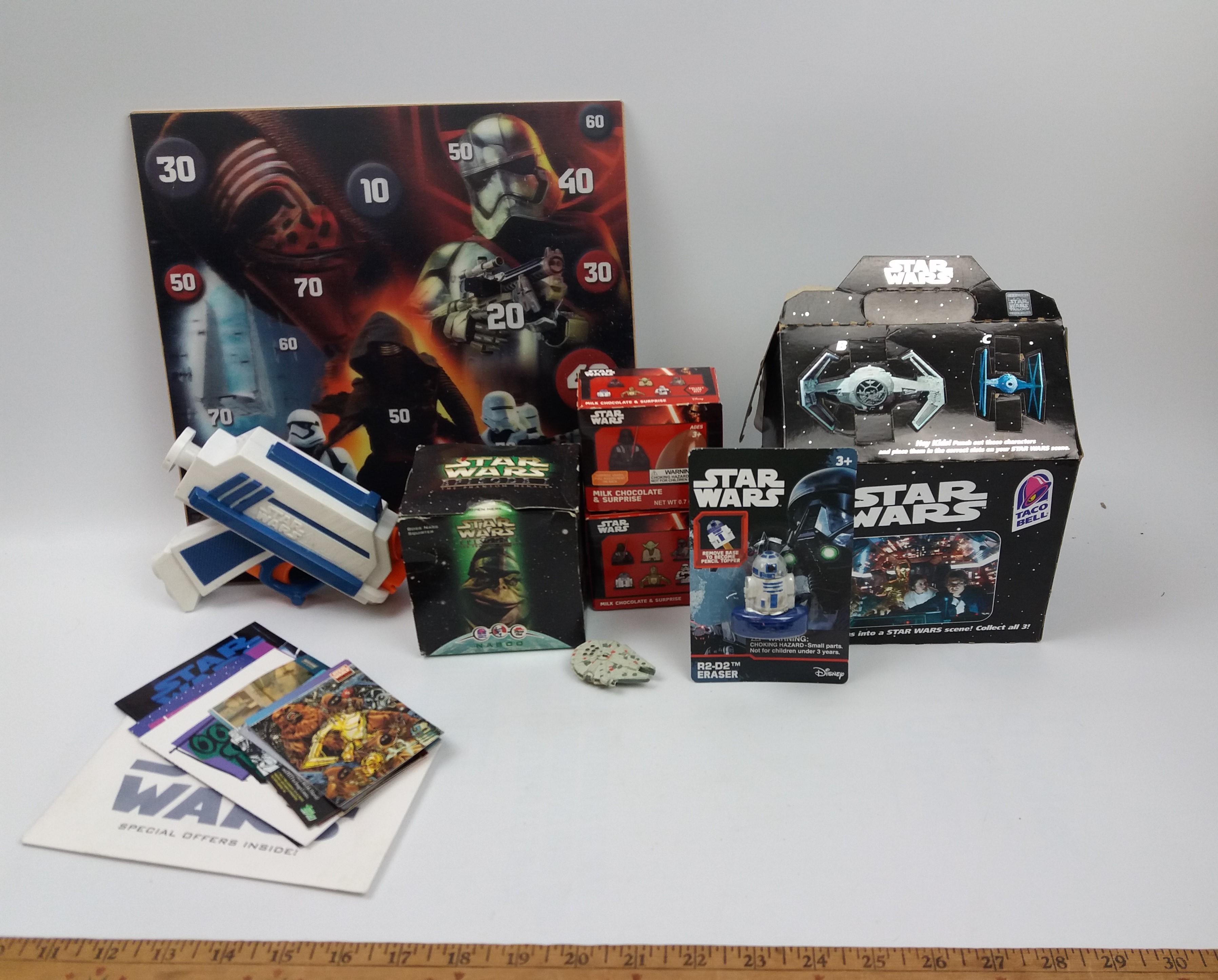 Collectible Lot of Assorted Star Wars Items