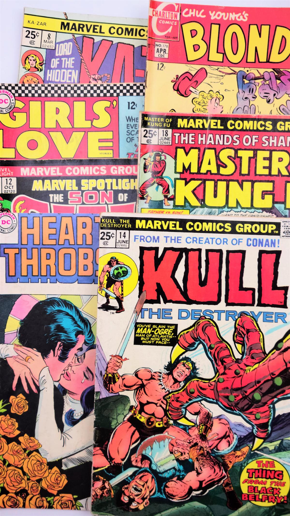 Vintage Comic Book Grouping