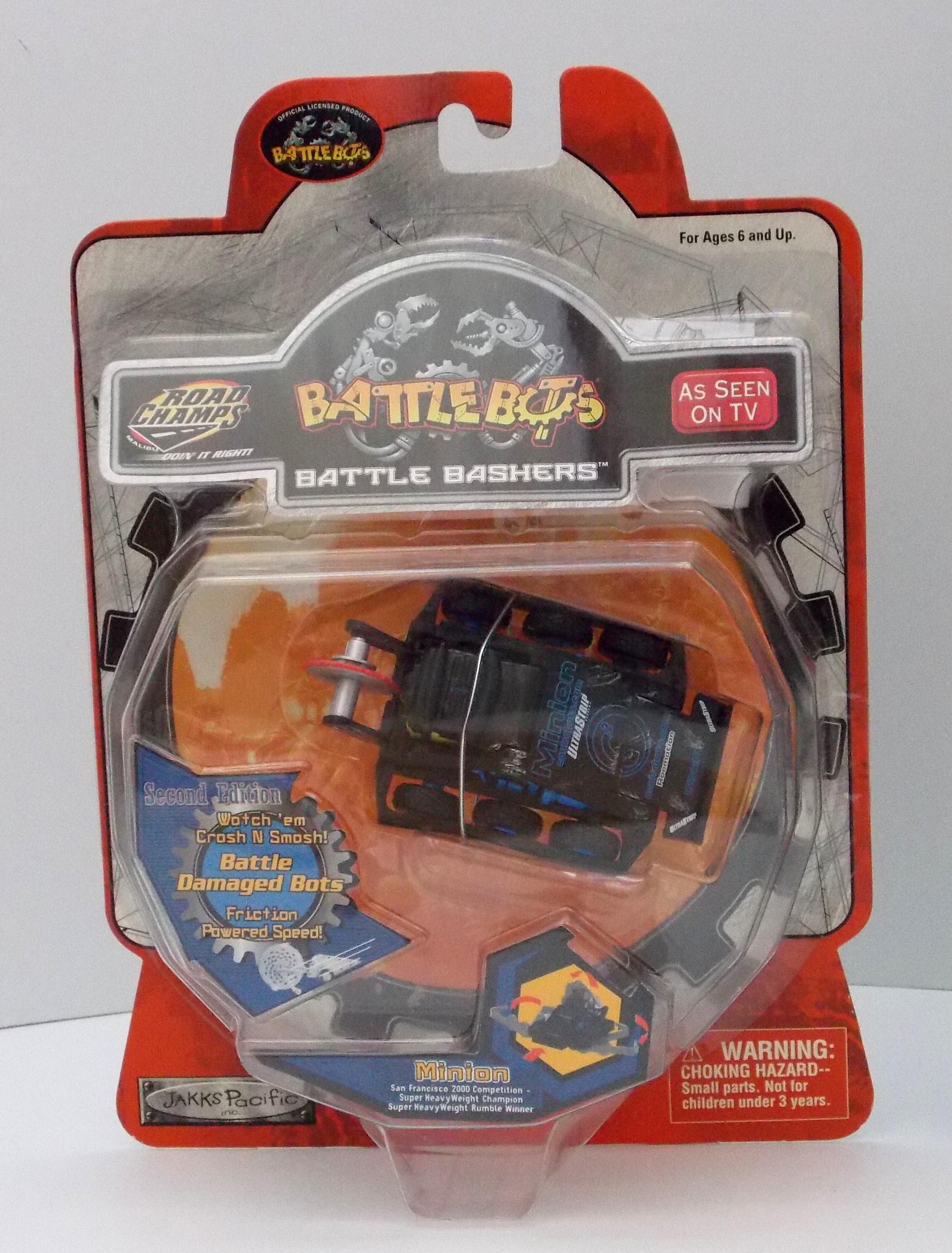 Battlebots Battle Damaged Minion Second Edition Battle Bashers Action Figure