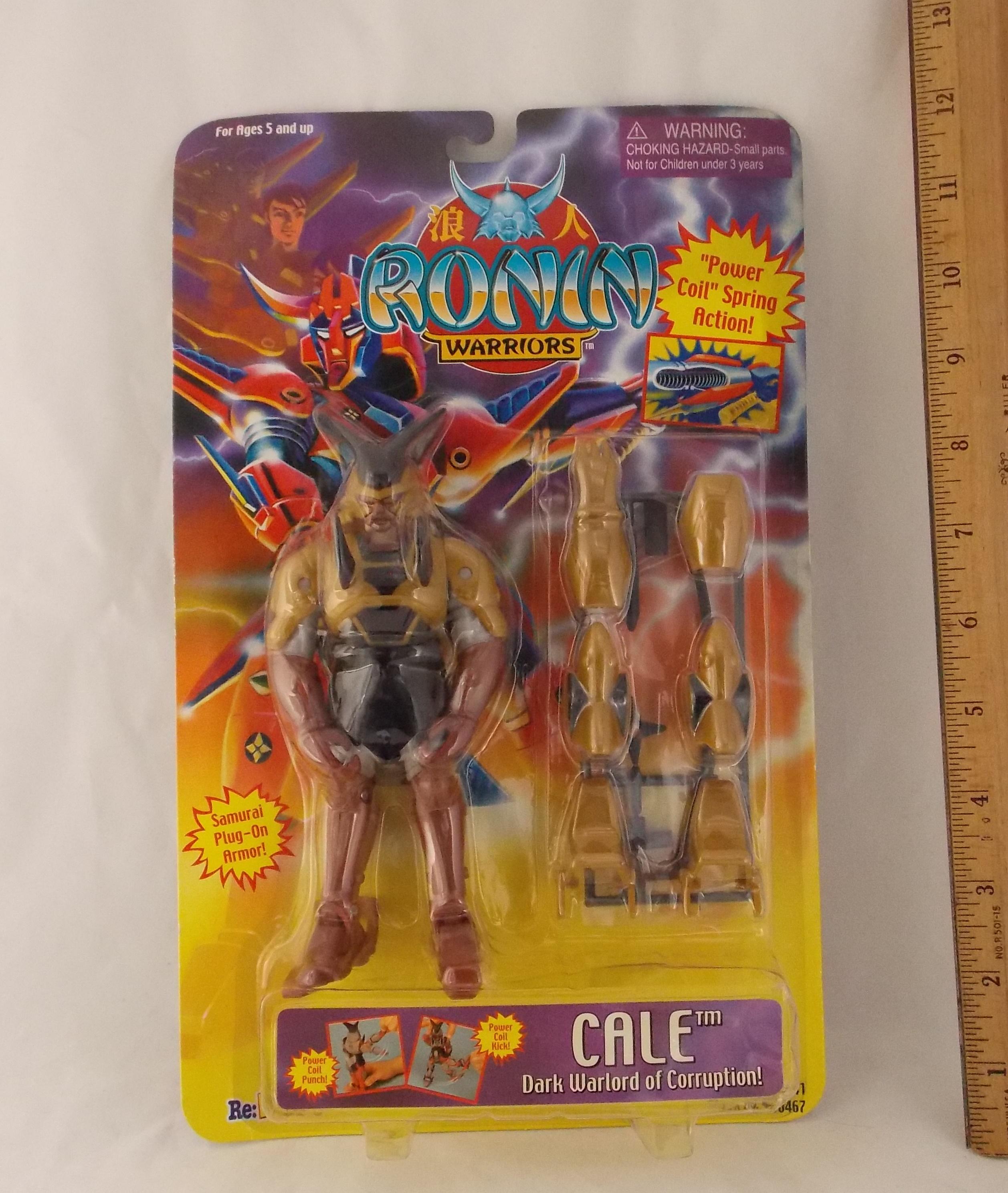 Ronin Warriors Cale Samurai Robot Action Figure