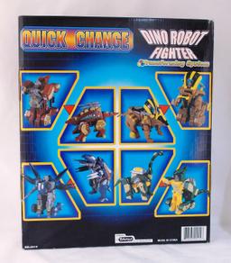 Quick Change Transforming System Dino Robot Fighter KO Transformers Robot Set