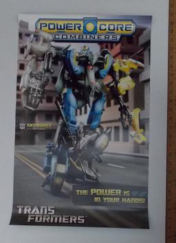 Power Core Combiners Convention Promo Poster
